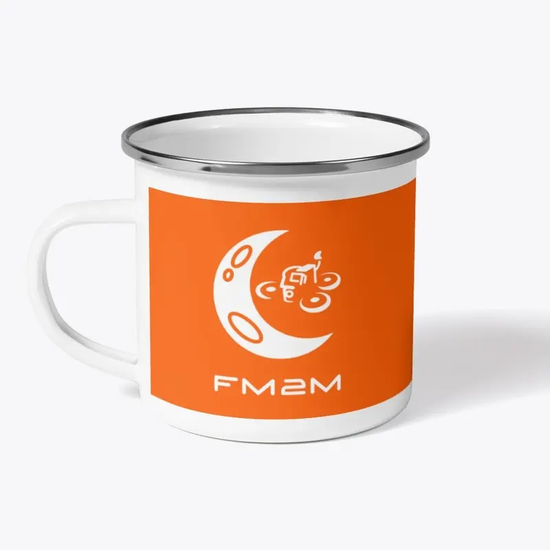 FM2M White Logo Mugs